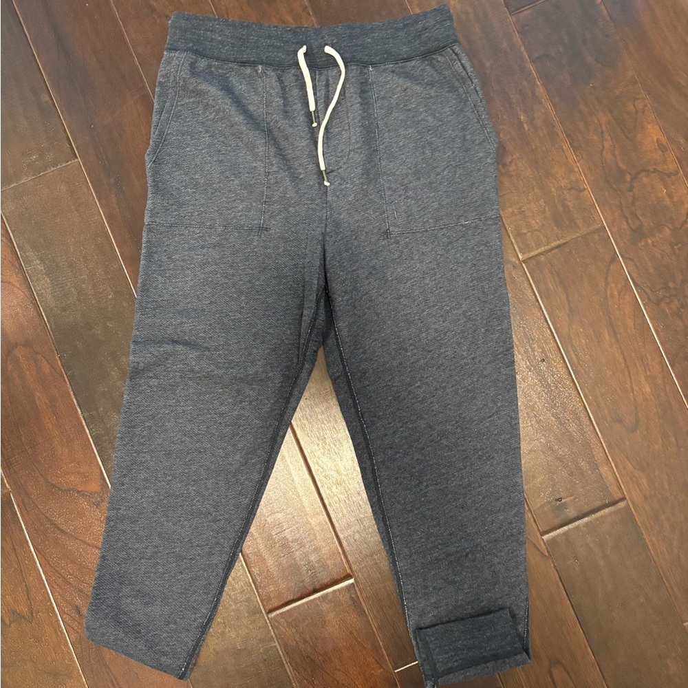 Polo Ralph Lauren Jogger pants, tapered with cuff, tie waist, size medium